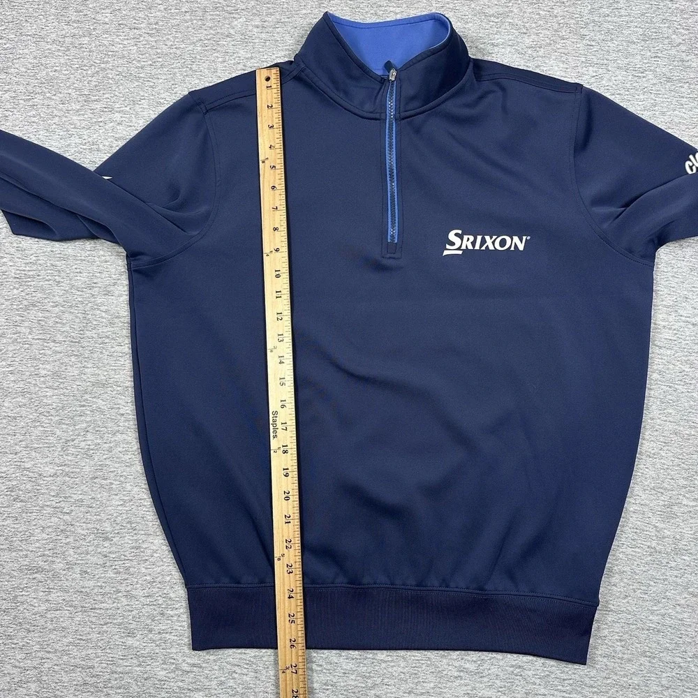 Fairway & Greene F&G Tech Pullover Men Medium Blue Srixon Cleveland Golf Stretch